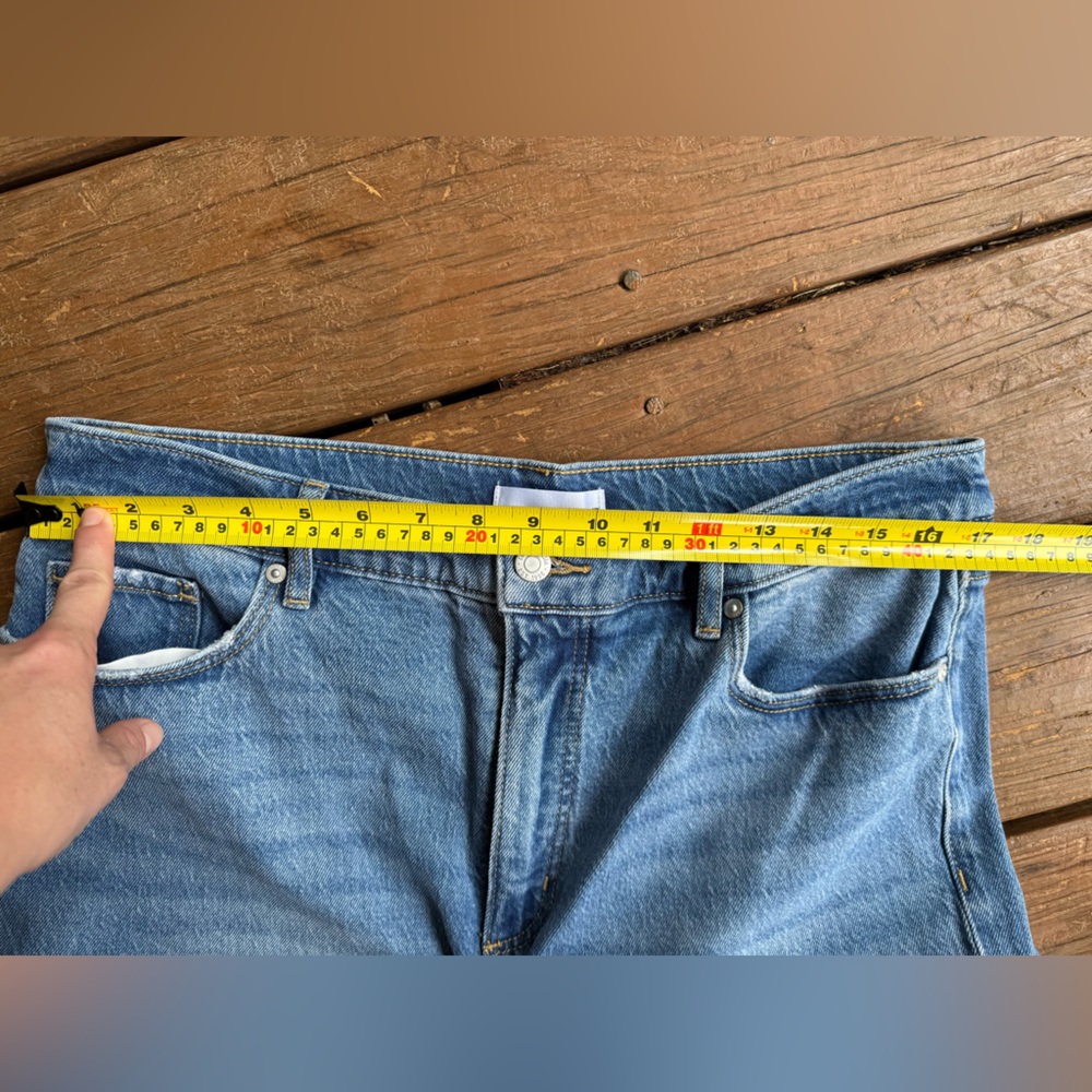 Ann Taylor Blue Flare & Wide Leg Jeans - Picture 5 of 7